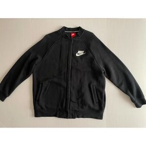 Nike Snap‎ Sweatshirt Black Men Size XL